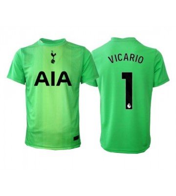 Tottenham Hotspur Guglielmo Vicario #1 Brankářské Domácí Dres 2025-26 Krátký Rukáv